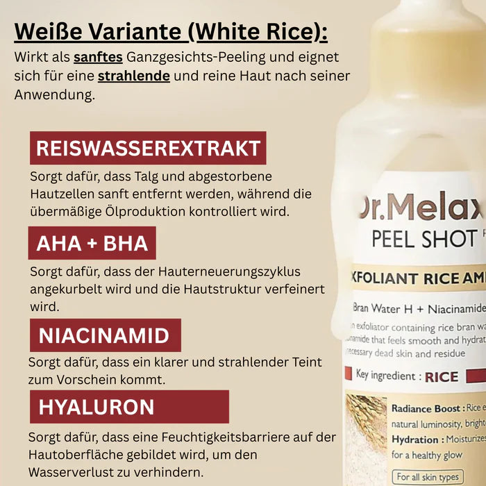 Rice Peel Serum – Für reine Haut & natürlichen Glow