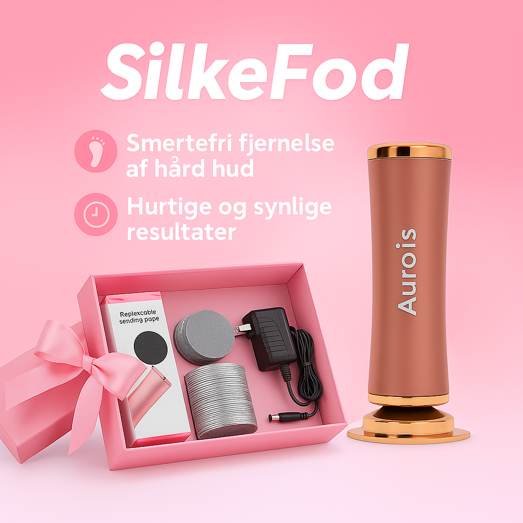 SilkeFod-Fjern hård hud og få silkebløde fødder på få minutter