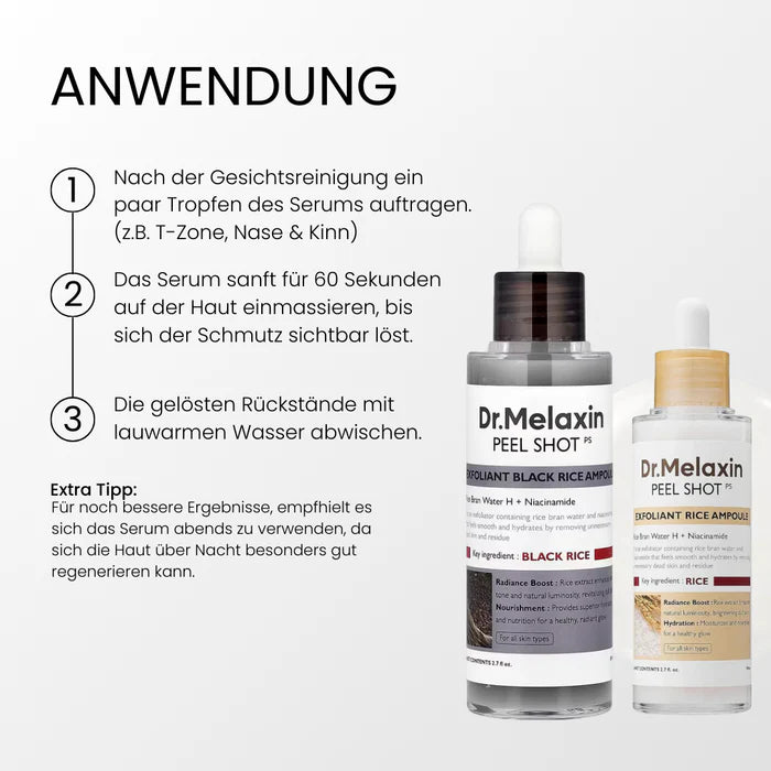 Rice Peel Serum – Für reine Haut & natürlichen Glow