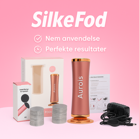 SilkeFod-Fjern hård hud og få silkebløde fødder på få minutter