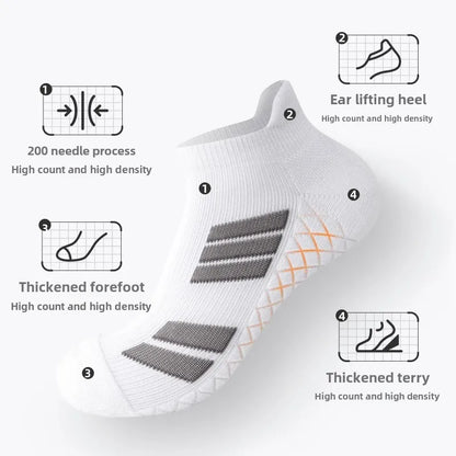 🧦Unisex No-Show Socken – Rutschfest, Atmungsaktiv & Perfekt für Sport